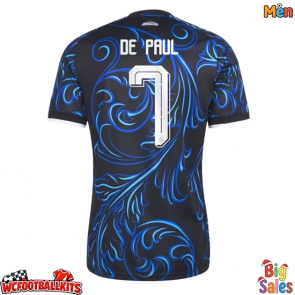 Argentina Rodrigo De Paul #7 Replica Away Stadium Shirt World Cup 2026 Short Sleeve